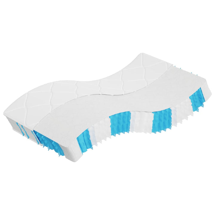 springmadras med pocketfjedre 100x200 cm medium fast