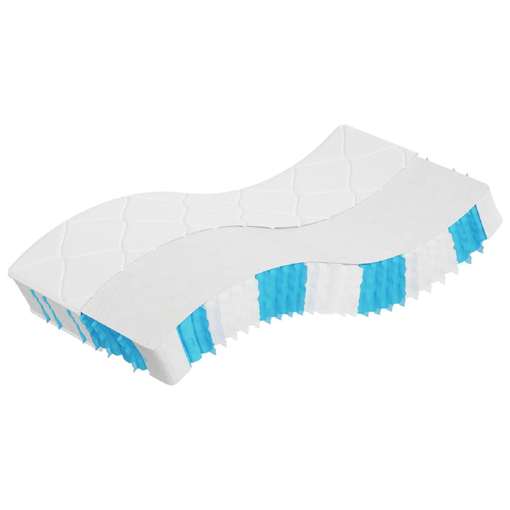 springmadras med pocketfjedre 70x200 cm medium fast