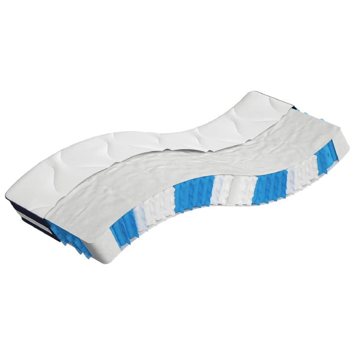 springmadras med pocketfjedre 80x200 cm medium fast