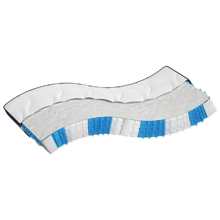 springmadras med pocketfjedre 100x200 cm medium fast