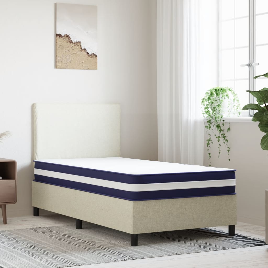 springmadras med pocketfjedre 70x200 cm medium fast