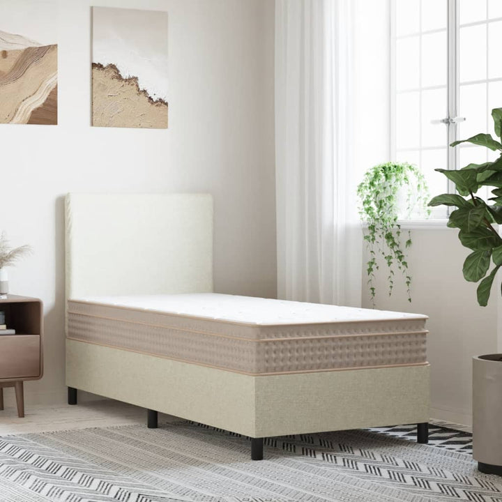 springmadras med pocketfjedre 90x200 cm medium