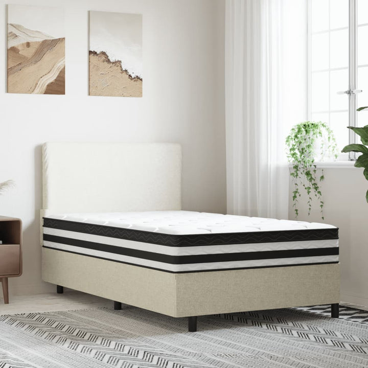 springmadras med pocketfjedre 120x200 cm medium