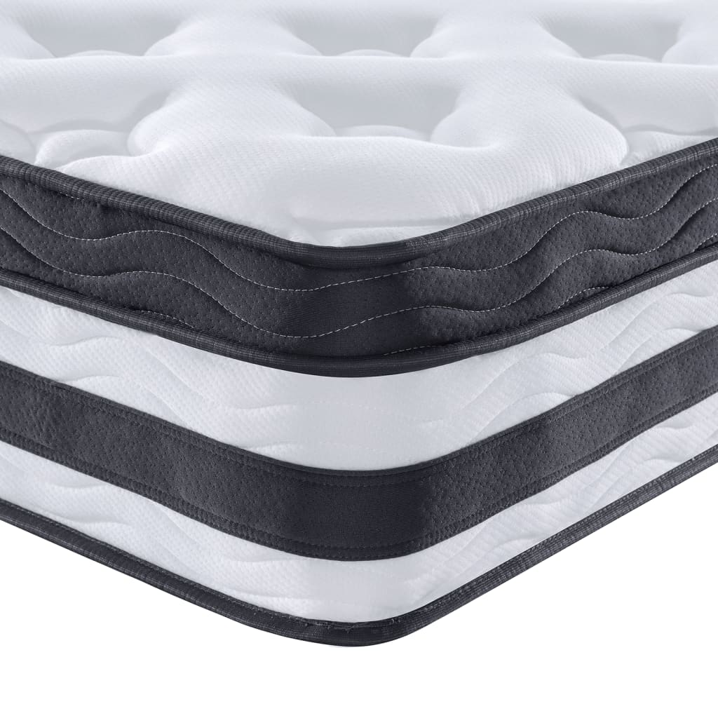 springmadras med pocketfjedre 140x200 cm medium