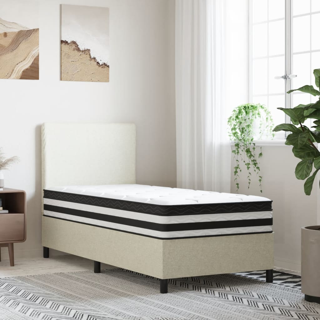 springmadras med pocketfjedre 70x200 cm medium fast