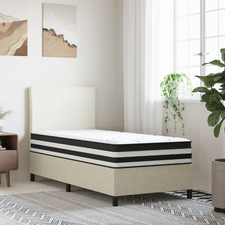 springmadras med pocketfjedre 70x200 cm medium fast
