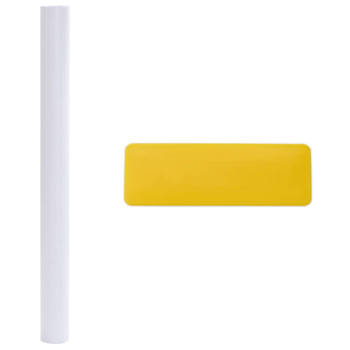 vinduesfolie PVC matteret grå