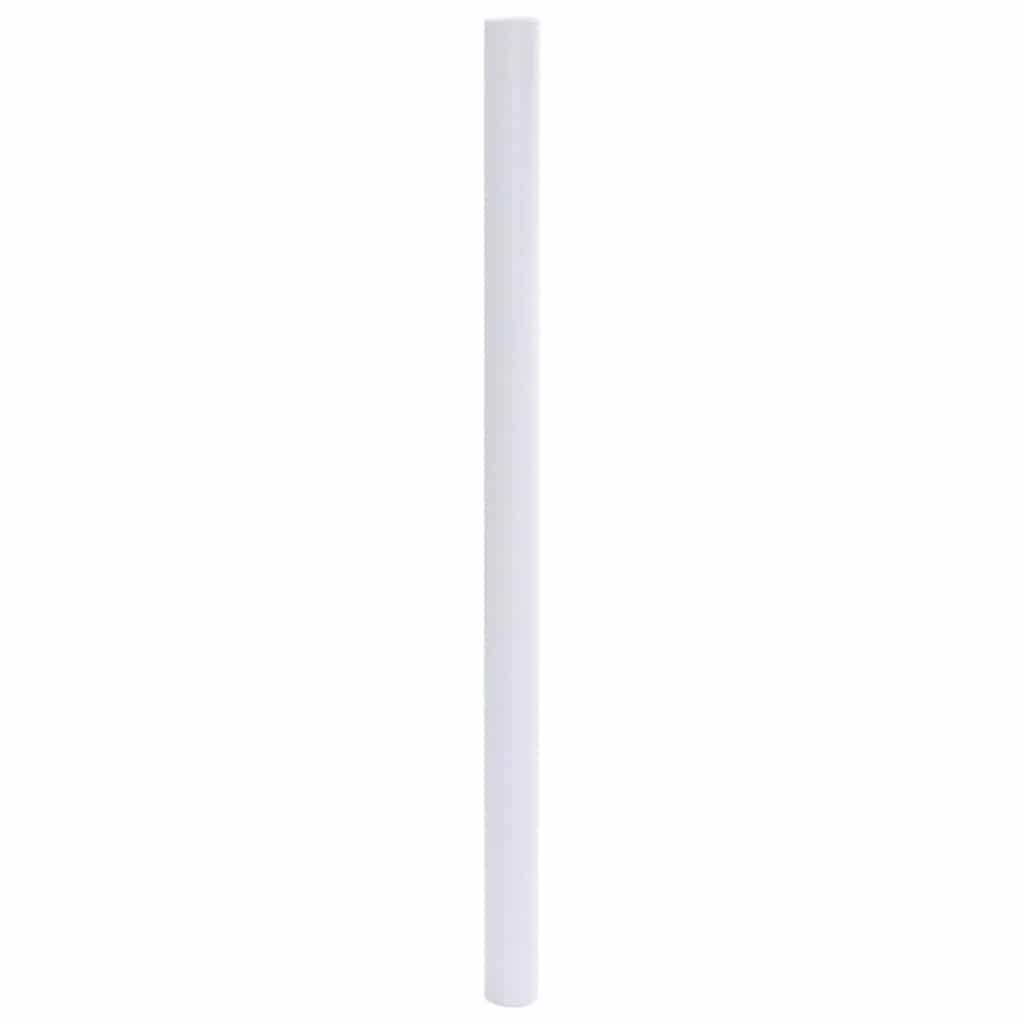 vinduesfolie PVC matteret hvid
