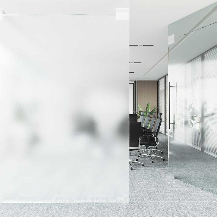 vinduesfolie PVC matteret hvid