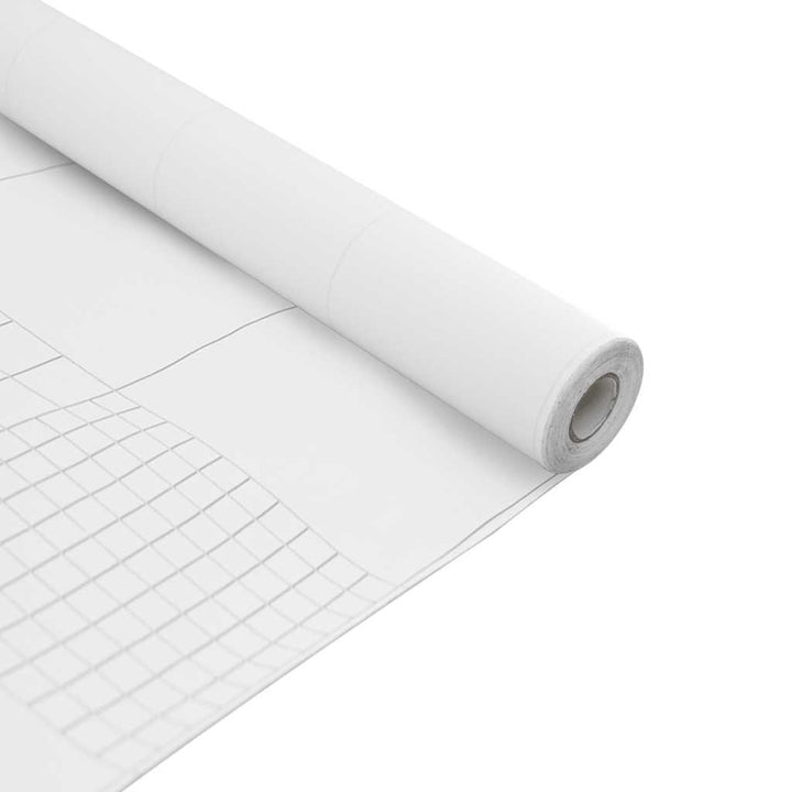 vinduesfolie PVC matteret hvid
