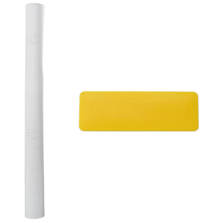 vinduesfolie PVC matteret hvid