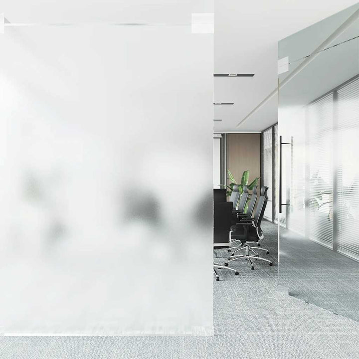 vinduesfolie PVC matteret hvid