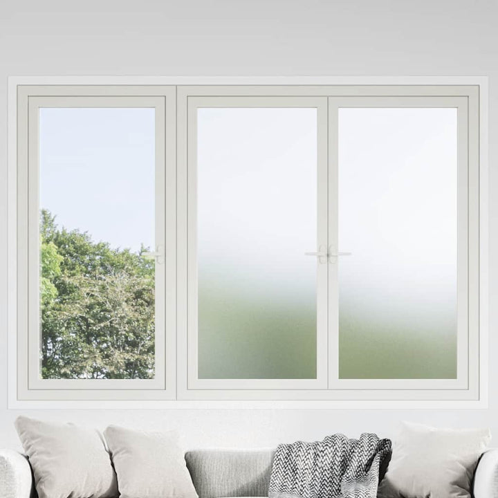 vinduesfolie PVC matteret hvid