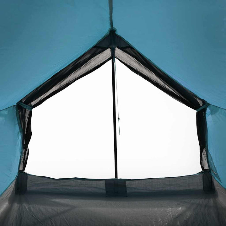 2-personers campingtelt vandtæt blå