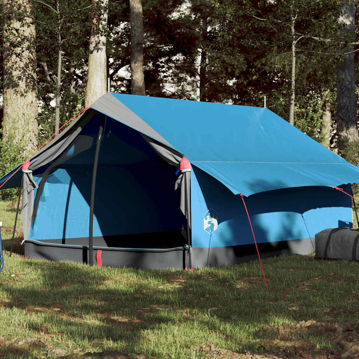 2-personers campingtelt vandtæt blå