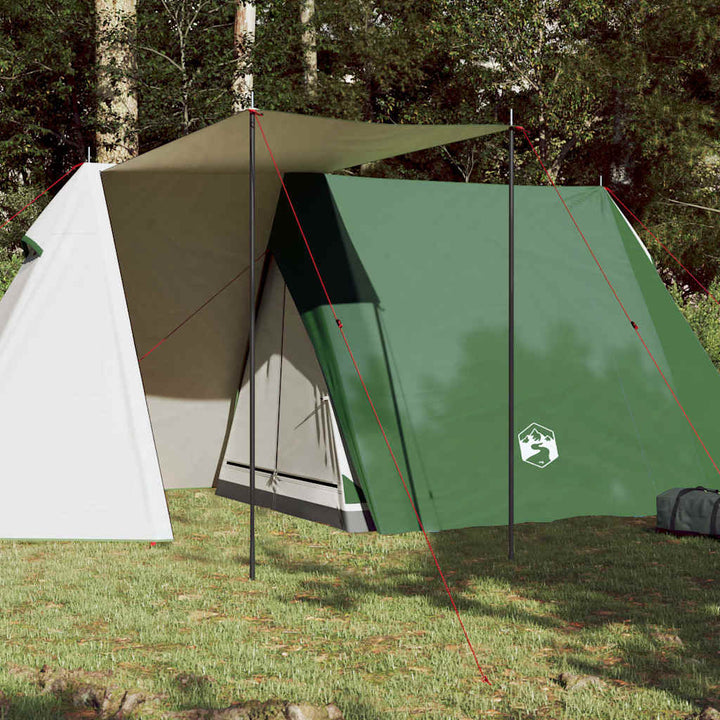 3-personers campingtelt vandtæt grøn