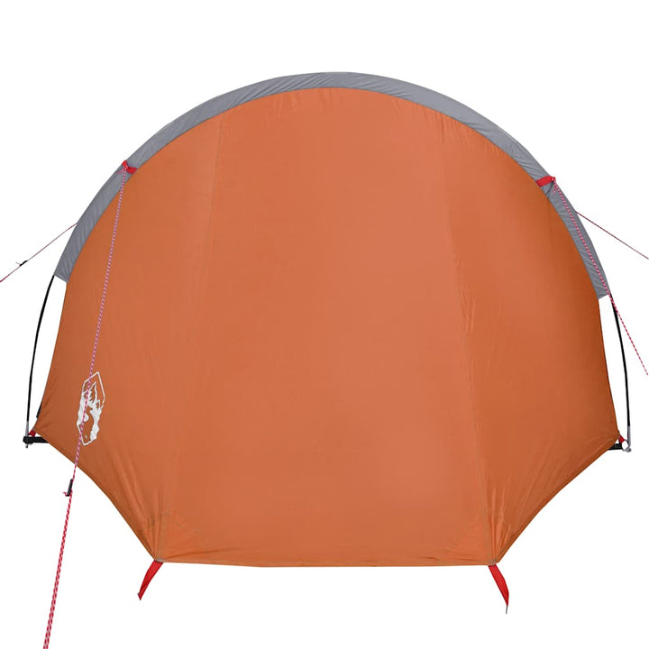 4-personers campingtelt vandtæt orange