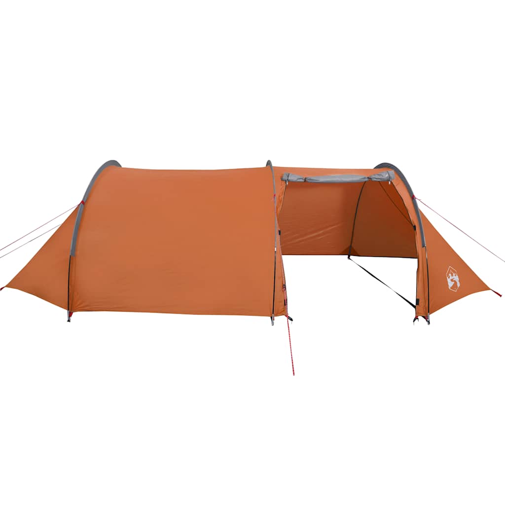 4-personers campingtelt vandtæt orange