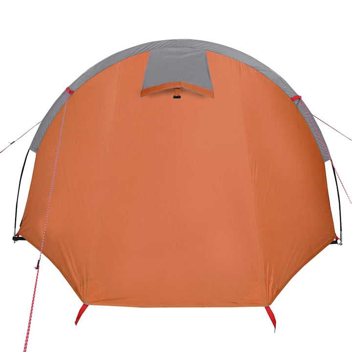 4-personers campingtelt vandtæt orange
