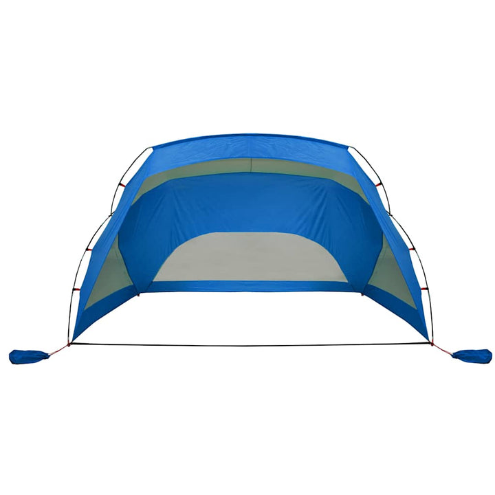 strandtelt 274x178x170/148 cm 185T polyester azurblå