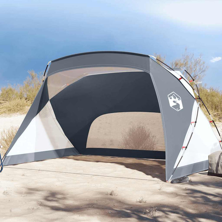 strandtelt 274x178x170/148 cm 185T polyester grå