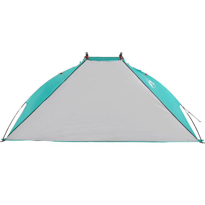 strandtelt 268x223x125 cm 185T polyester havgrøn