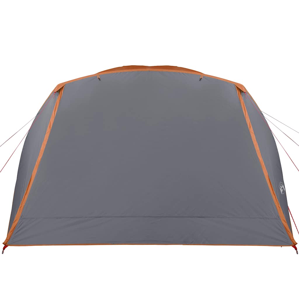 4-personers campingtelt med fortelt vandtæt orange