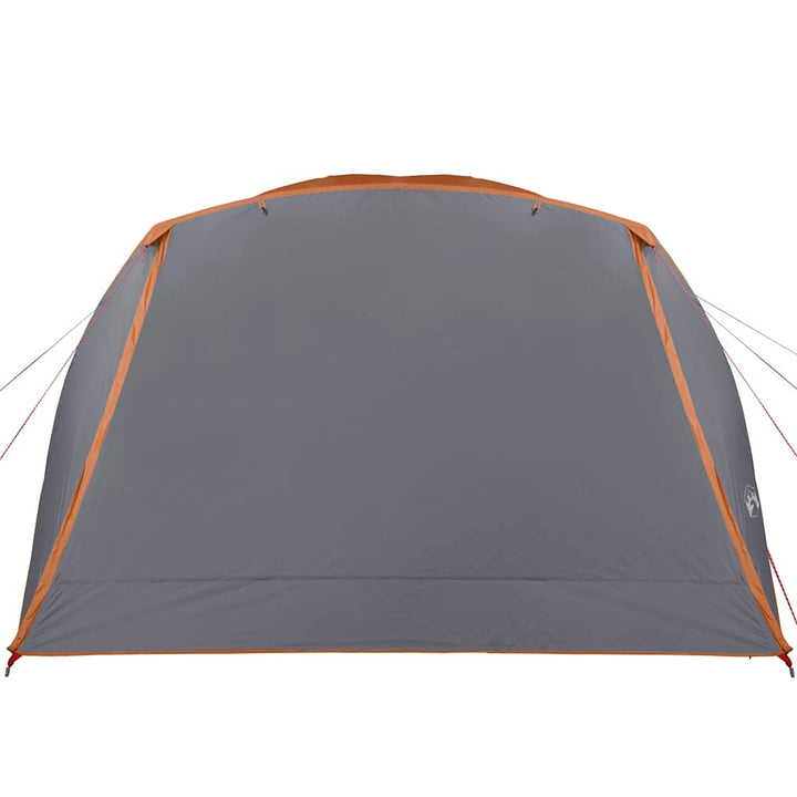 4-personers campingtelt med fortelt vandtæt orange