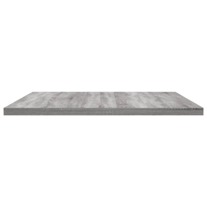 væghylder 4 stk. 60x40x1,5 cm konstrueret træ grå sonoma-eg