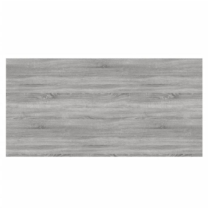 væghylder 4 stk. 80x30x1,5 cm konstrueret træ grå sonoma-eg