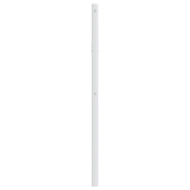 udskiftningsgavl 100 cm metal hvid