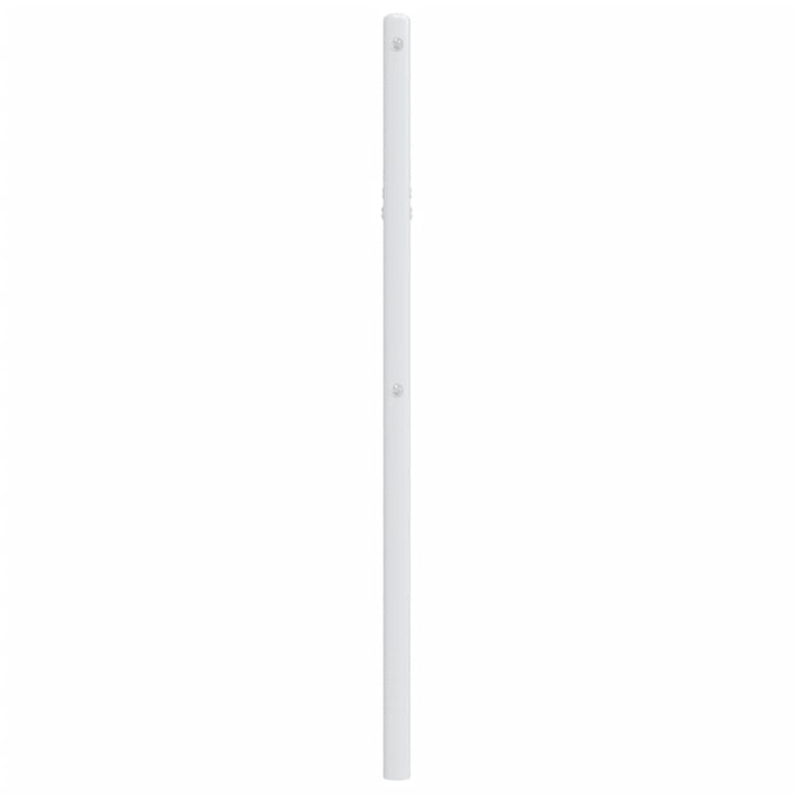 udskiftningsgavl 107 cm metal hvid