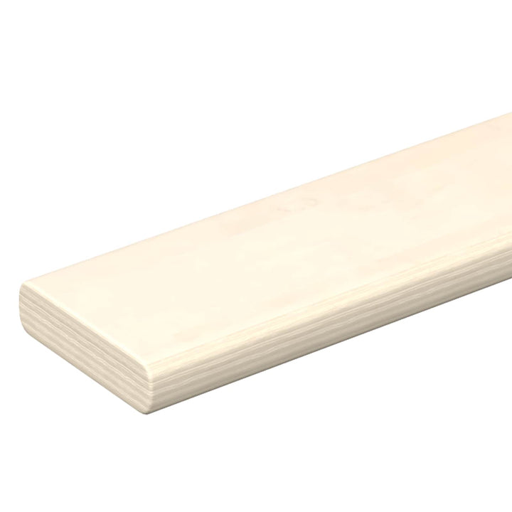 Sengelamel 32 stk. Naturfarvet 90 x 6 x 1,3 cm Massivt fyrretræ