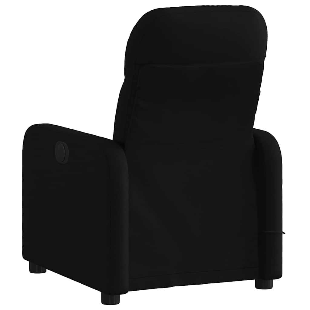 massagestol sort stof
