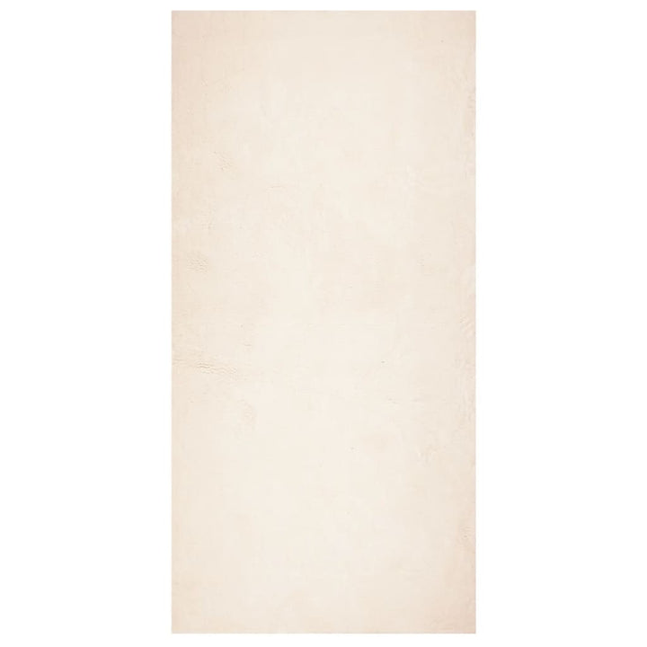 gulvtæppe HUARTE 100x200 cm kort luv og vaskbart beige