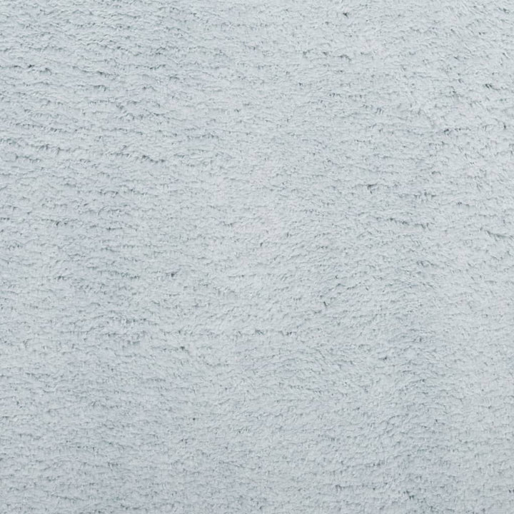 gulvtæppe HUARTE 80x250 cm kort luv og vaskbart blå