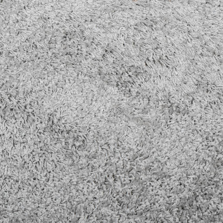 shaggy gulvtæppe PAMPLONA 200x280 cm høj luv grå