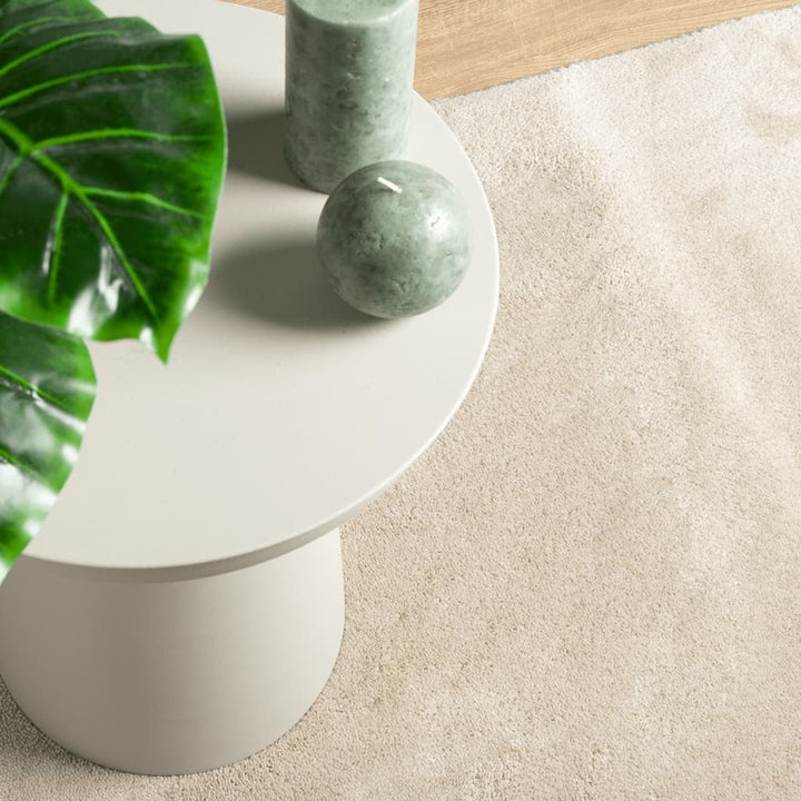 gulvtæppe OVIEDO 200x280 cm kort luv beige