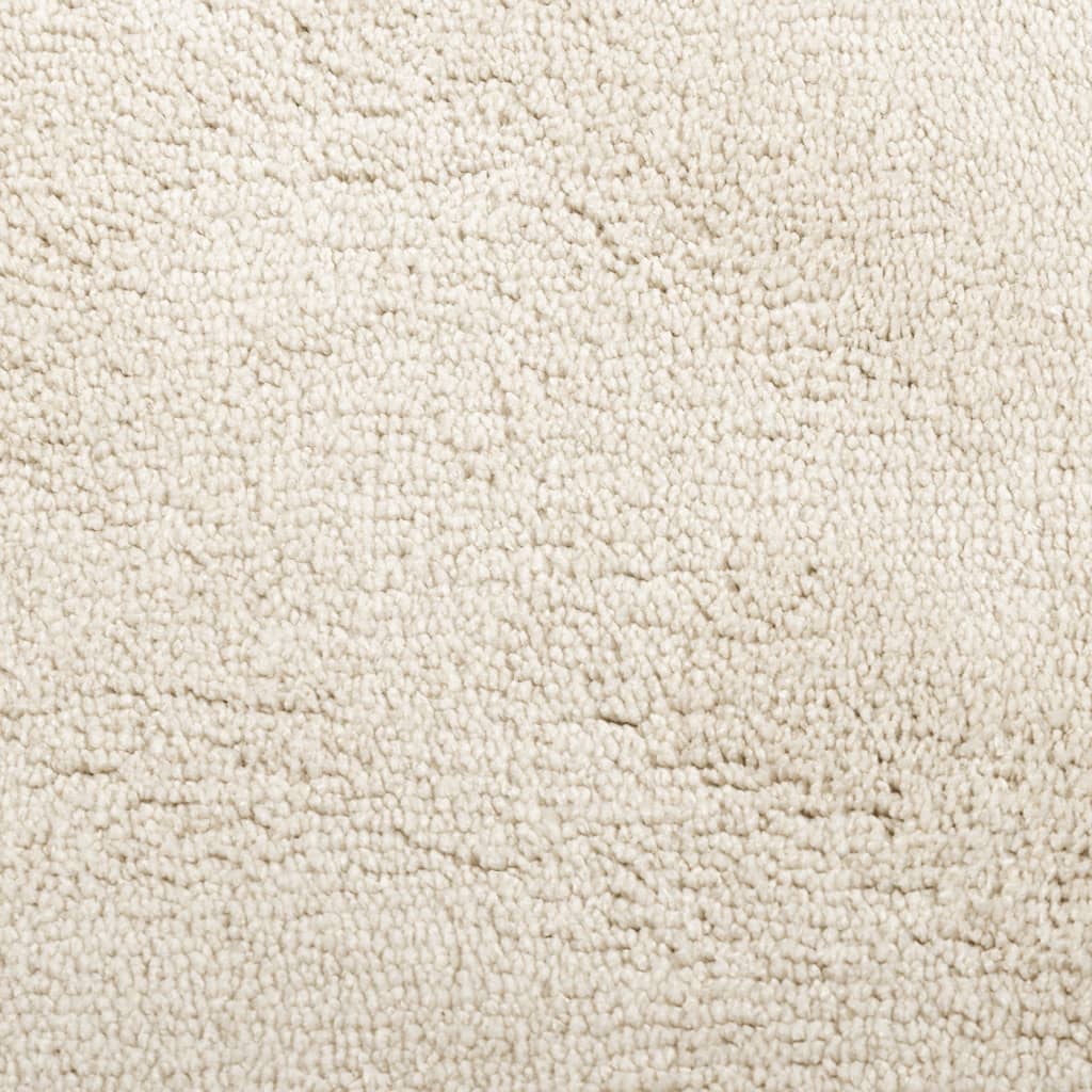 gulvtæppe OVIEDO 240x240 cm kort luv beige
