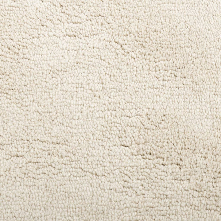 gulvtæppe OVIEDO Ø 160 cm kort luv beige