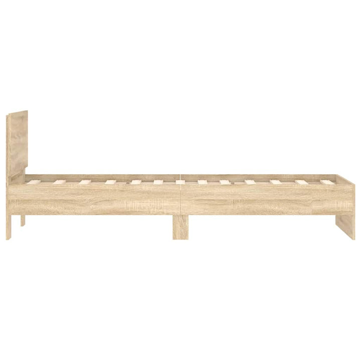 sengeramme m. sengegavl 90x190 cm uden madras sonoma-eg