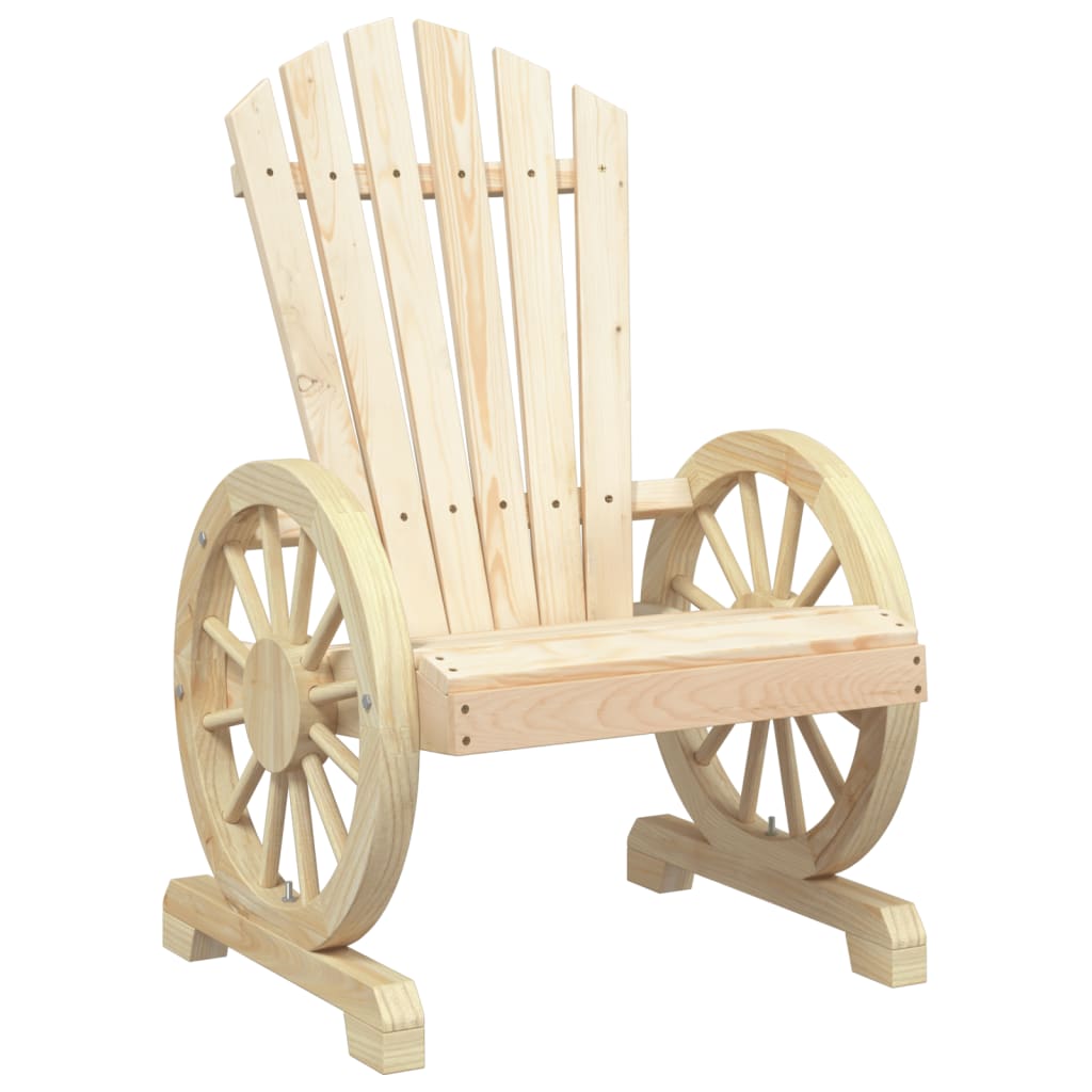 Adirondack-havestol massivt grantræ