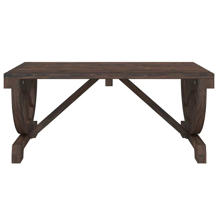 havebord 90x50x40 cm massivt grantræ