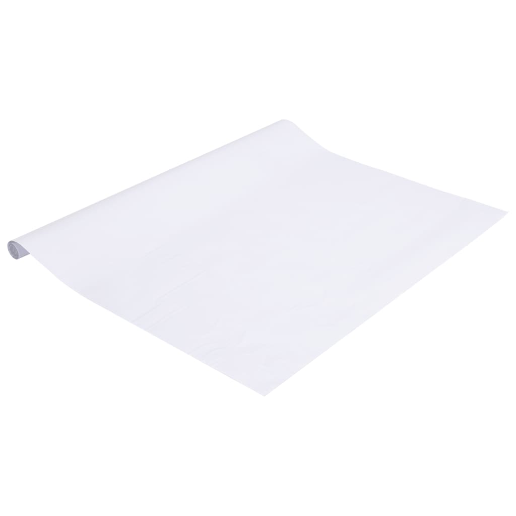vinduesfolie 60x2000 cm PVC matteret hvid