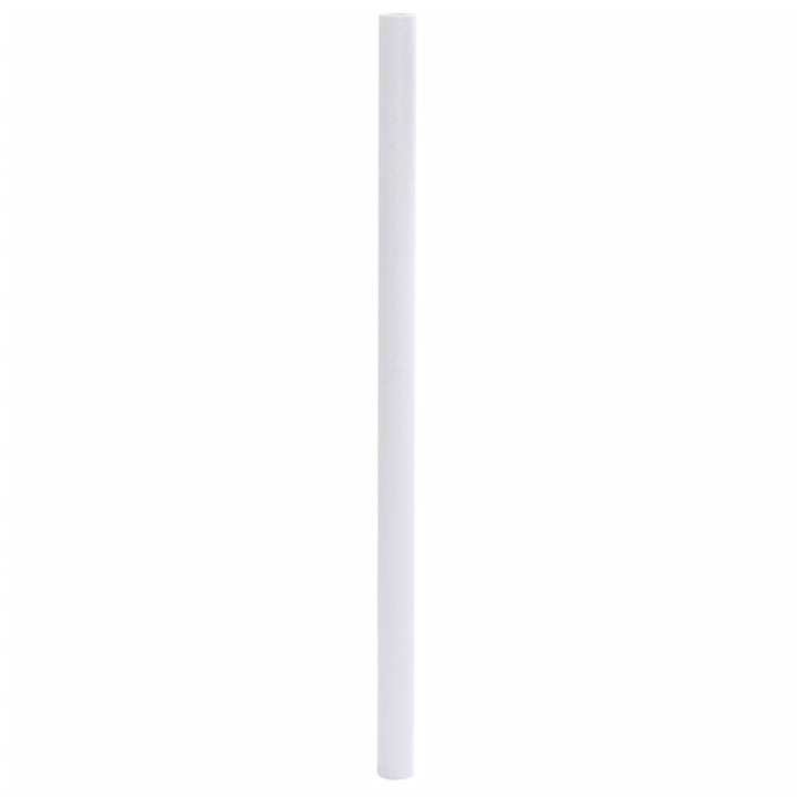 vinduesfolie 60x2000 cm PVC matteret hvid