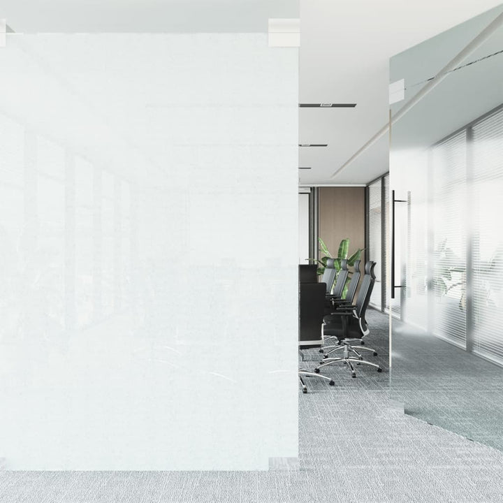 vinduesfolie 90x1000 cm PVC matteret hvid