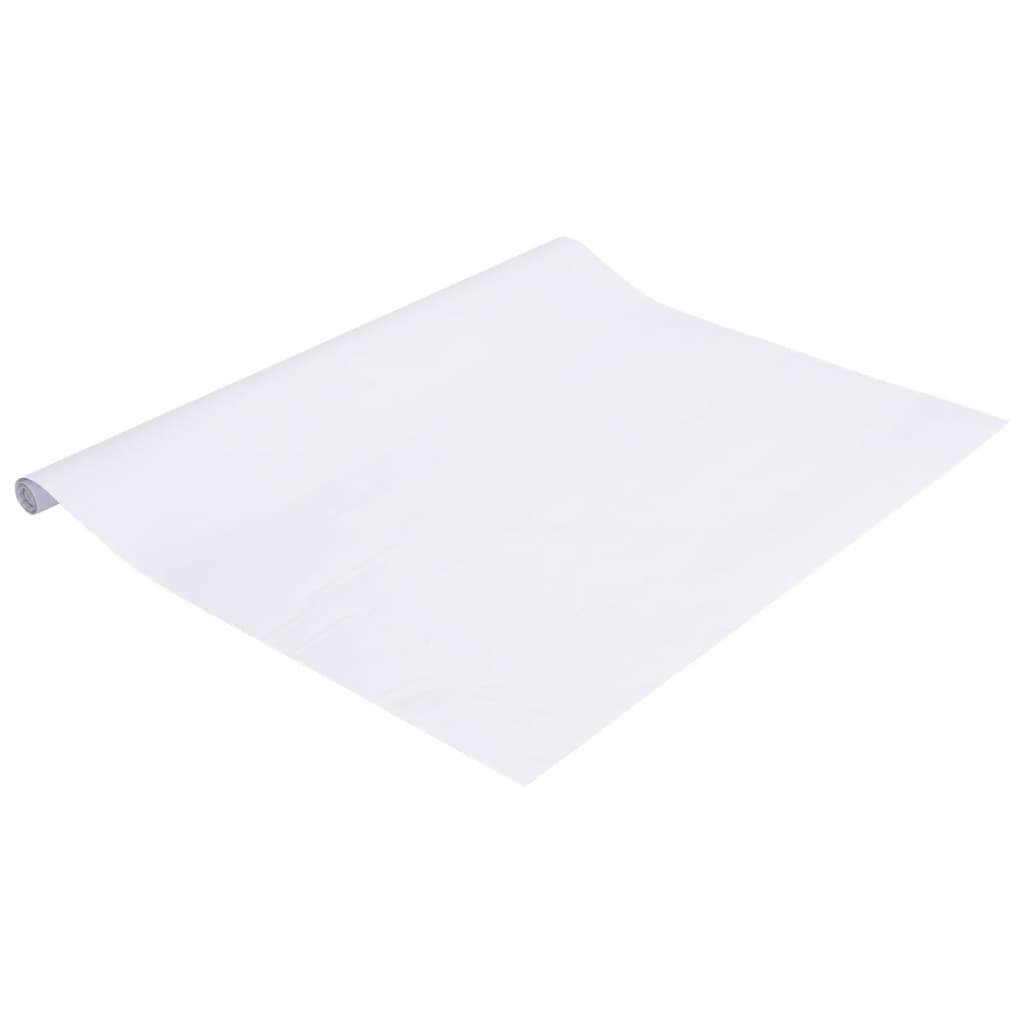 vinduesfolie 90x1000 cm PVC matteret hvid
