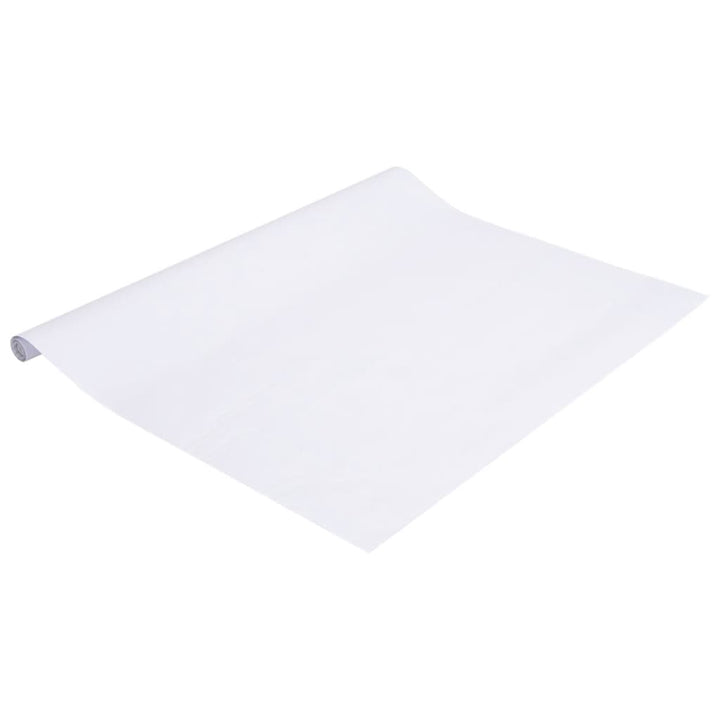 vinduesfolie 90x1000 cm PVC matteret hvid