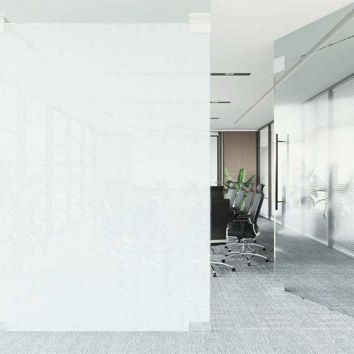 vinduesfolie 90x2000 cm PVC matteret hvid