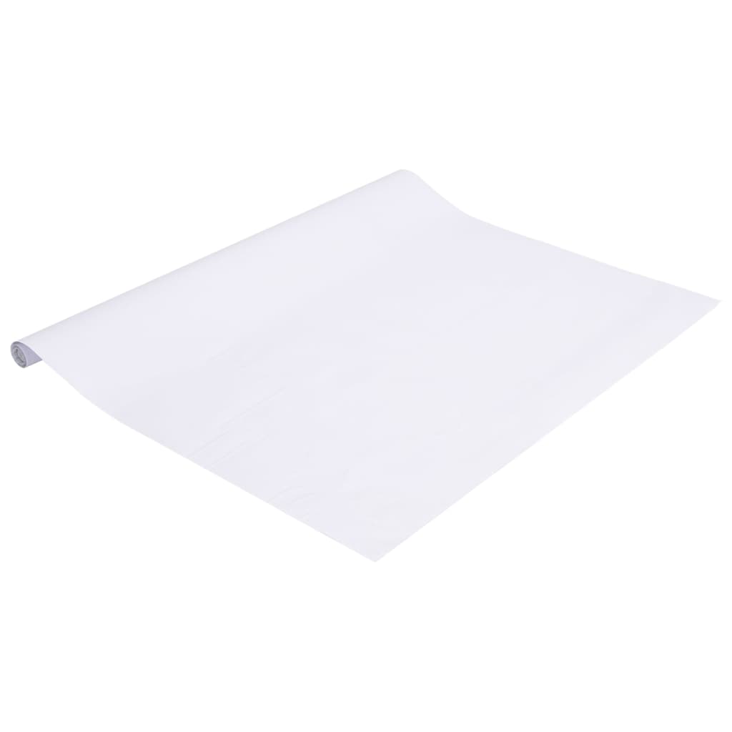 vinduesfolie 90x2000 cm PVC matteret hvid